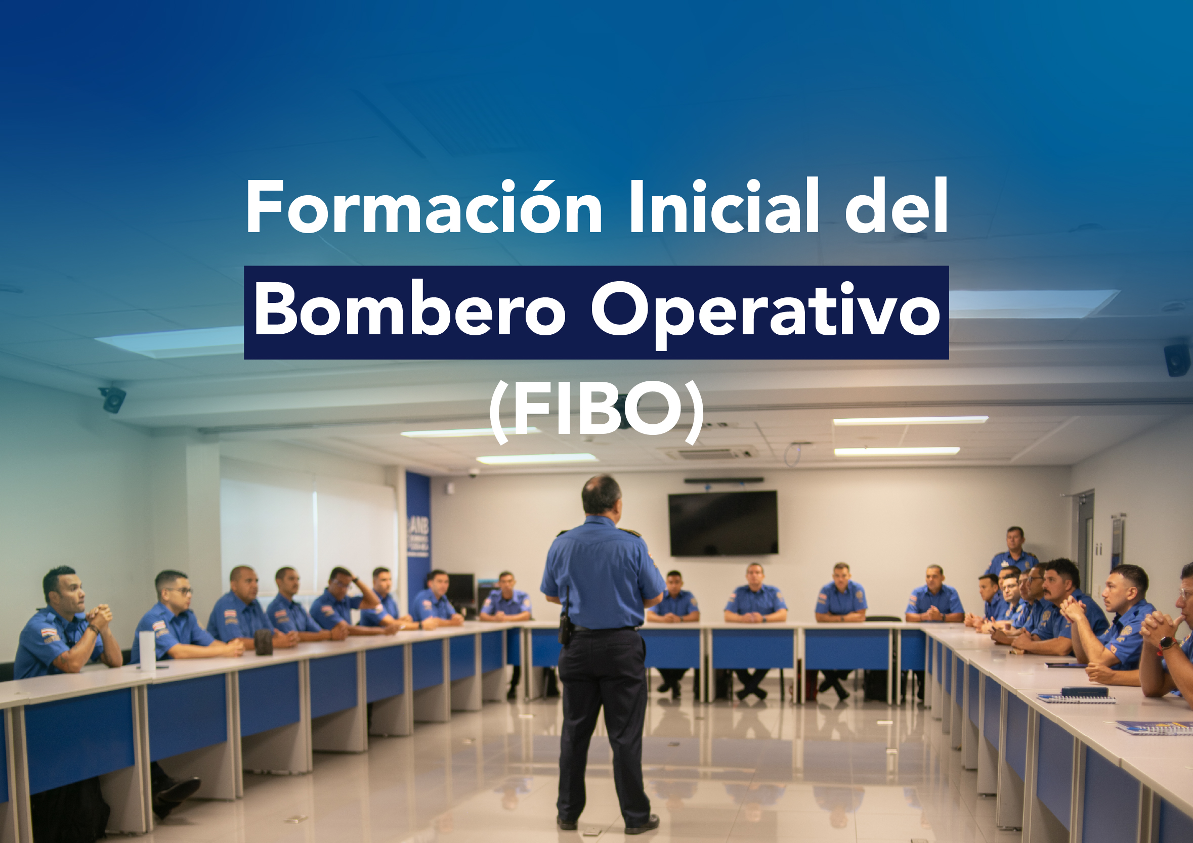 Formación inicial para el bombero operativo permanente